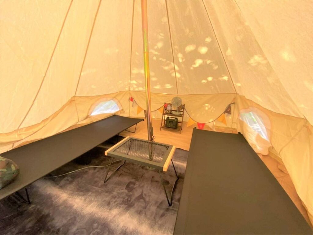 沖縄でファミリーキャンプ